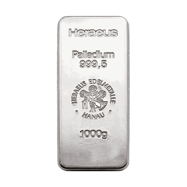 1 kg palládium tömb - Argor-Heraeus - Goldtresor
